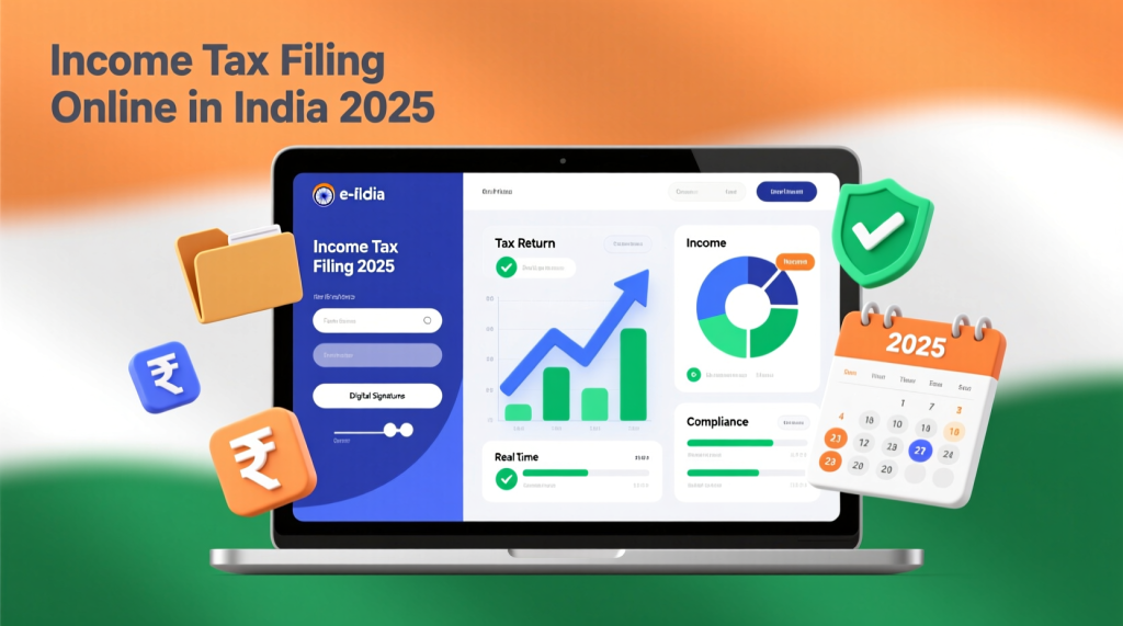Income Tax Filing Online in India 2025 – Startup Solicitors LLP