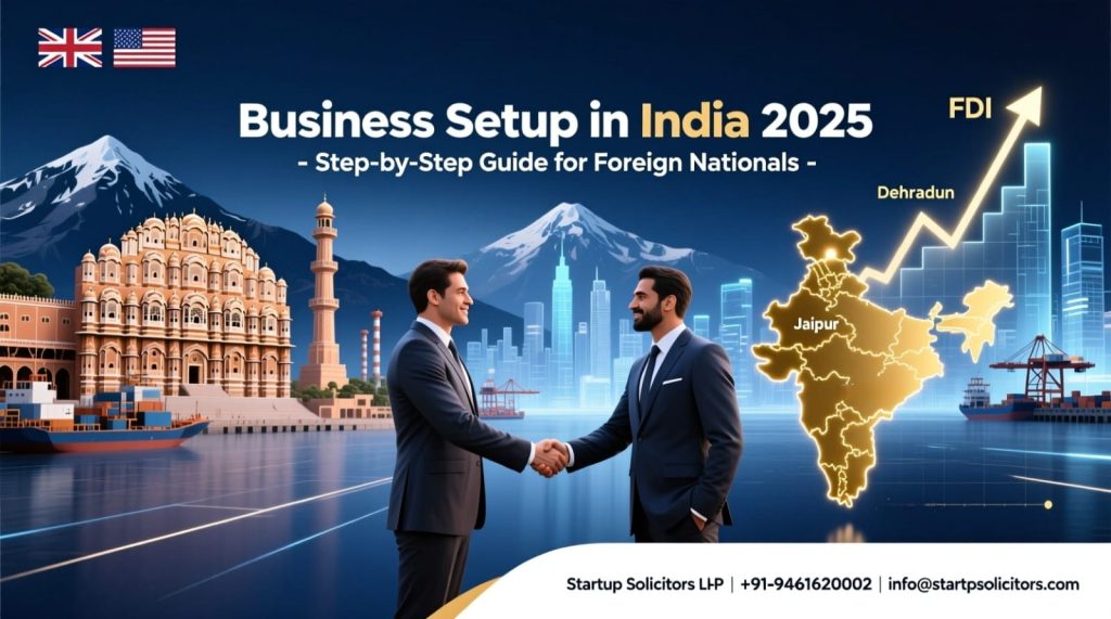 Business Setup India 2025 for Foreign Nationals – Jaipur Office Setup