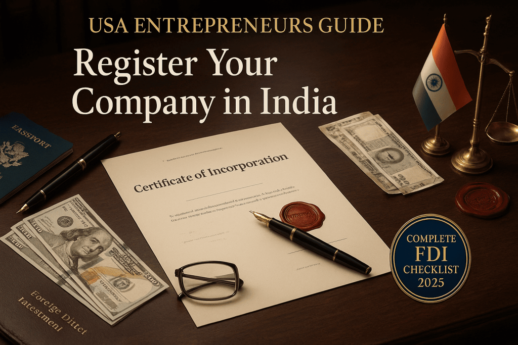 USA Entrepreneurs Register Company India FDI