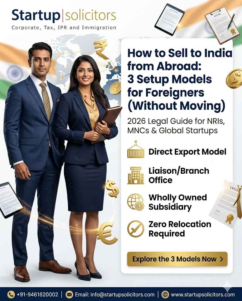 sell to India from abroad